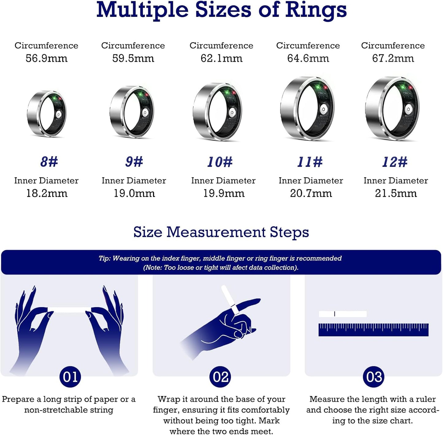 HealthBand Smart Ring